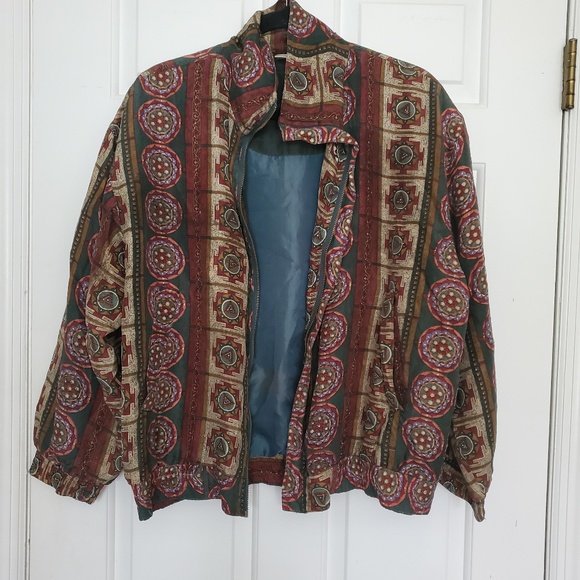 coaco Other - coaco vintage jacket coat printed pattern